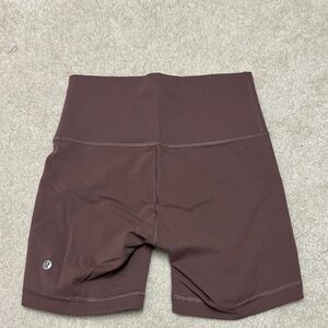 lululemon athletica Brown Bike Shorts